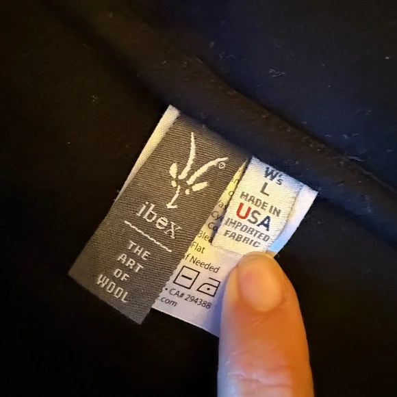 Ibex Womens 3 Season Mini Skirt Merino Wool Black Large Excellent Condition! - Picture 3 of 6